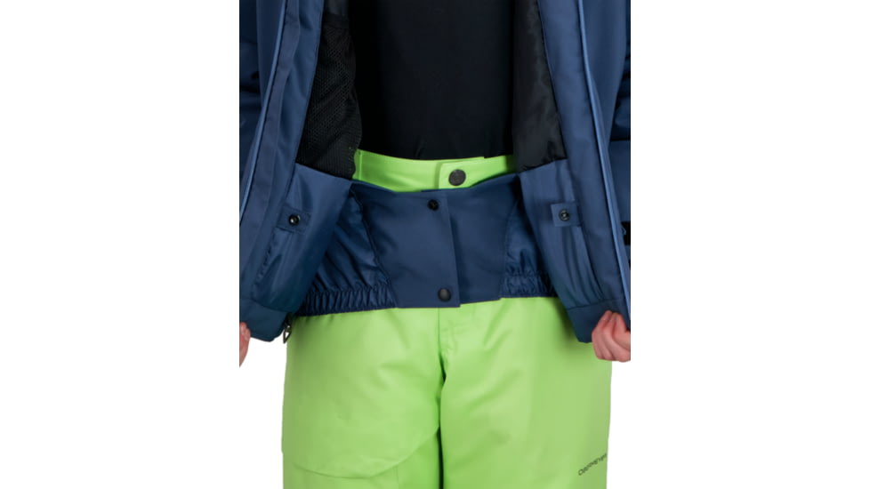 Obermeyer Mach 12 Jacket - Boys, Fathom, Large, 41076-21173-L