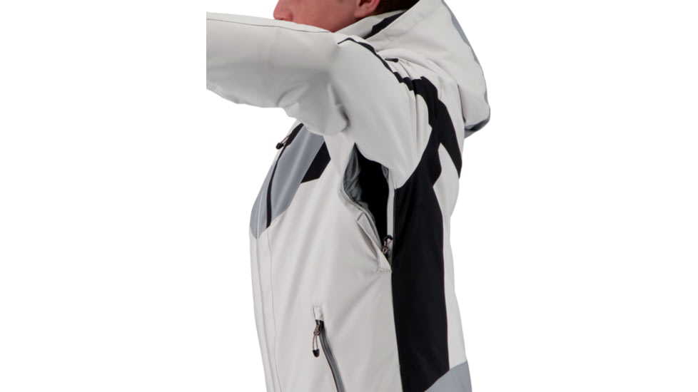 Obermeyer Mach 12 Jacket - Boys, Fog, Medium, 41076-17001-M