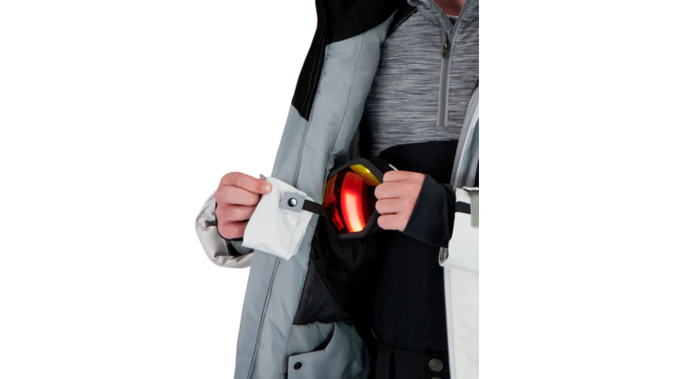 Obermeyer Mach 12 Jacket - Boys, Fog, Medium, 41076-17001-M