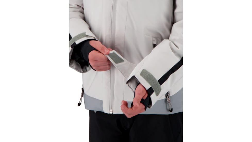 Obermeyer Mach 12 Jacket - Boys, Fog, Medium, 41076-17001-M