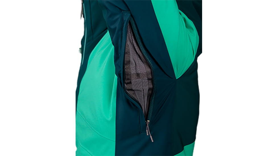 Obermeyer Malaki Jacket w/Faux Fur - Womens, LetS Galapago, 10, 11123-LETS GALAPAGO-10