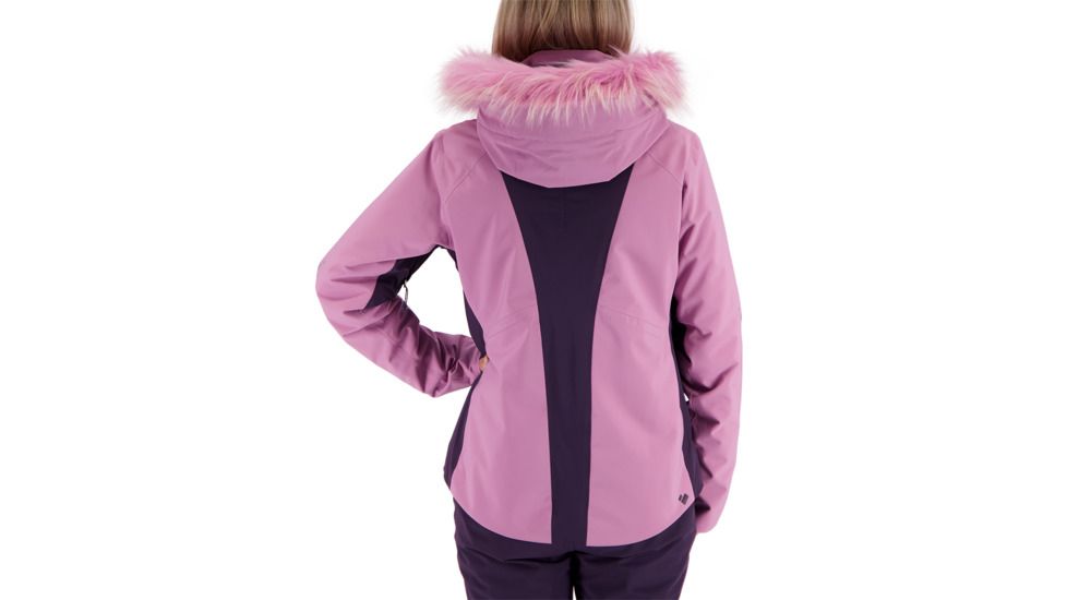 Obermeyer Malaki Jacket w/Faux Fur - Womens, Sheer Bliss, 6, 11123-SHEER BLISS-6