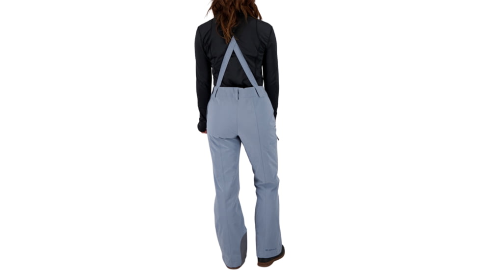 Obermeyer Malta Bib Overall - Womens, Blue Ash, 6 Long, 15048-21168-6L