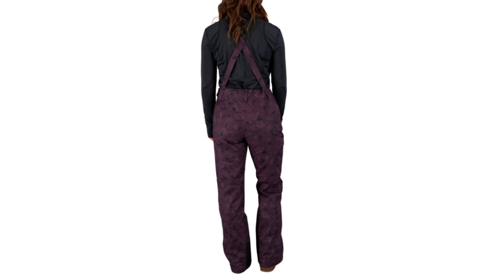 Obermeyer Malta Bib Overall - Womens, Magnetic Camo, 2, 15048-21158-2