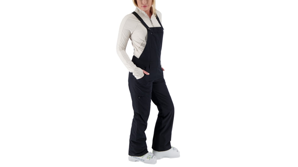 Obermeyer Malta Bib Overalls - Womens, Black, 8L, 15048-16009-8L