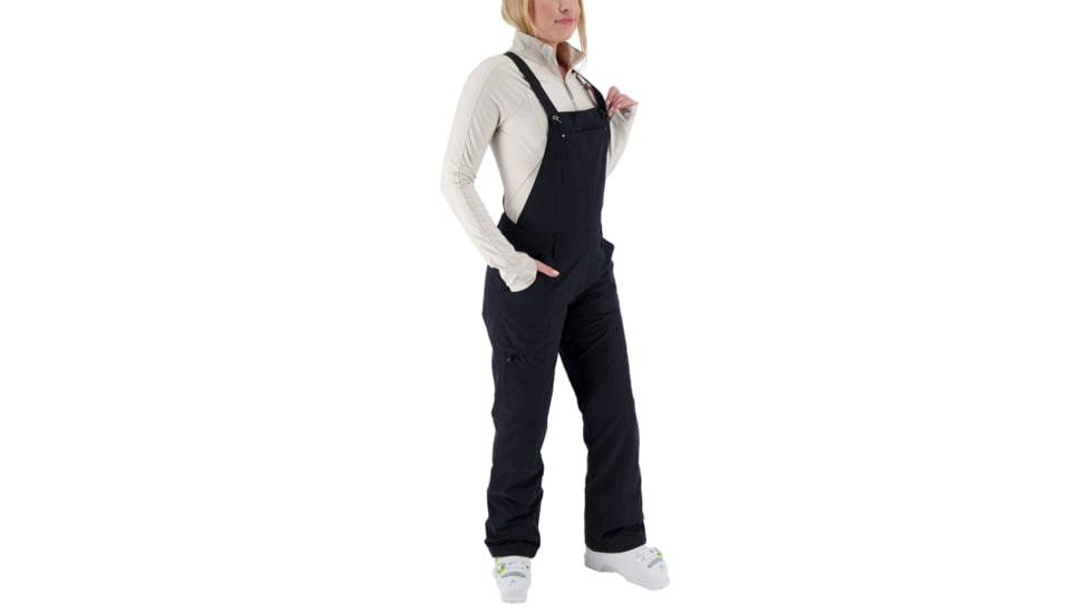 Obermeyer Malta Bib Overalls - Womens, Black, 8L, 15048-16009-8L