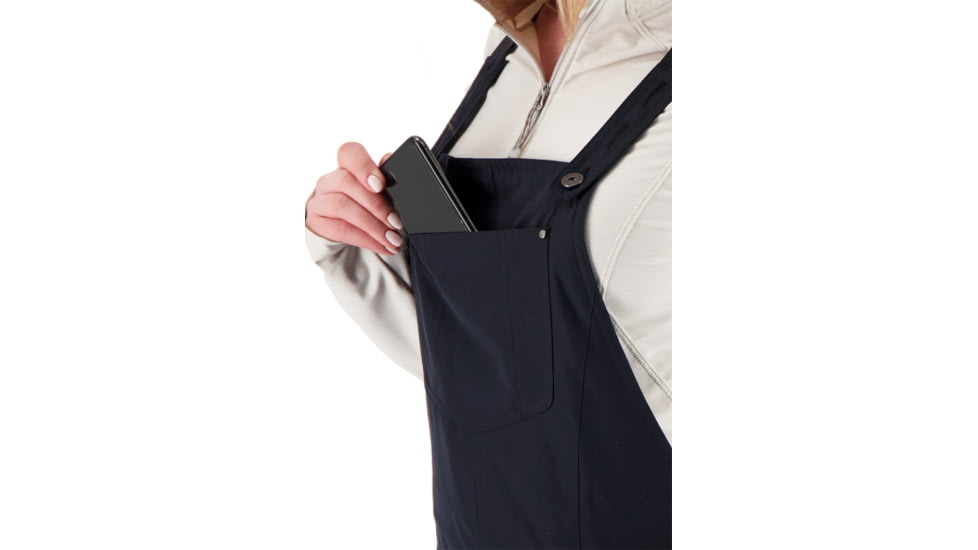 Obermeyer Malta Bib Overalls - Womens, Black, 8L, 15048-16009-8L