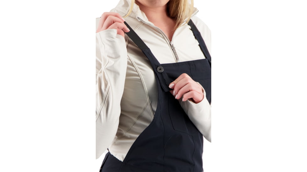 Obermeyer Malta Bib Overalls - Womens, Black, 8L, 15048-16009-8L