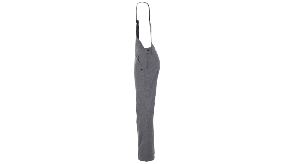 Obermeyer Malta Bib Overalls - Womens, Charcoal, 4L, 15048-15006-4L