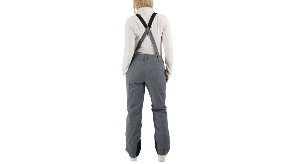 Obermeyer Malta Bib Overalls - Womens, Charcoal, 4L, 15048-15006-4L