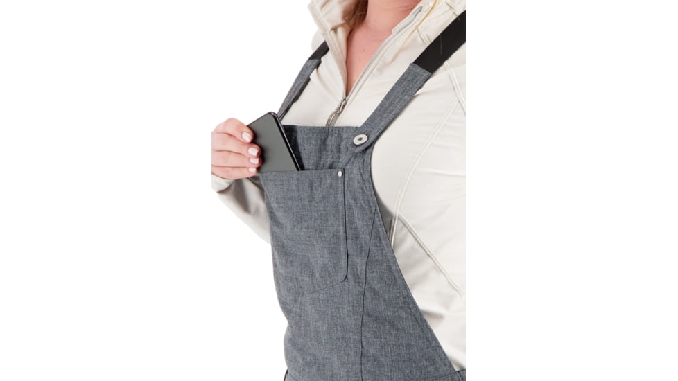 Obermeyer Malta Bib Overalls - Womens, Charcoal, 4L, 15048-15006-4L