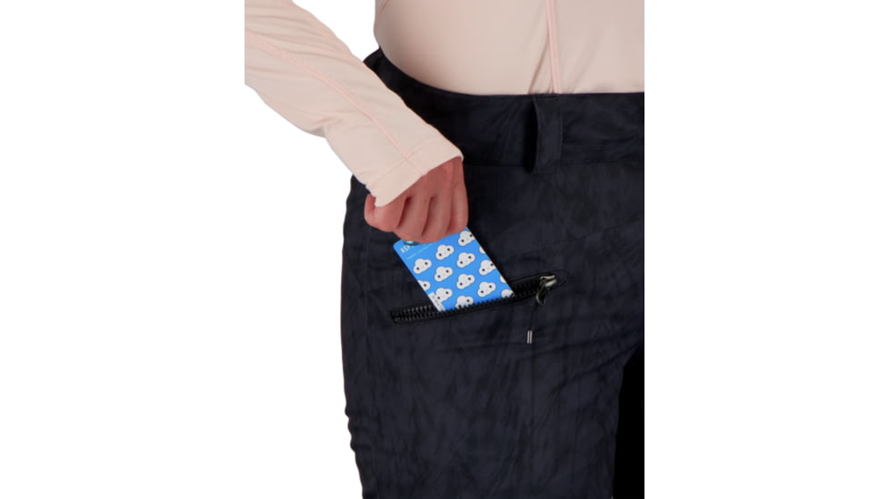 Obermeyer Malta Pant - Womens, Black Ice, 6 Short, 15022-21111-6S