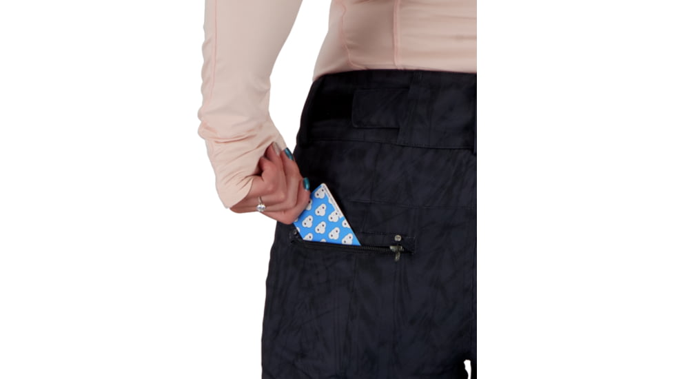 Obermeyer Malta Pant - Womens, Black Ice, 6 Short, 15022-21111-6S