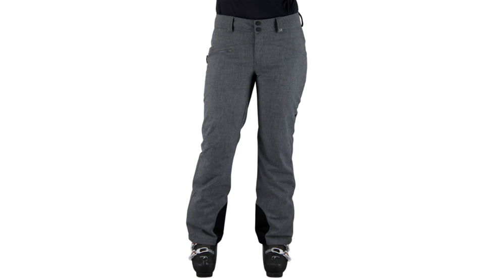Obermeyer Malta Pant - Womens, Charcoal, 2 Short, 15022-15006-2S