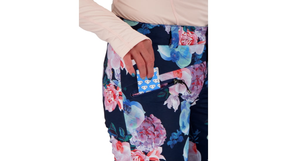 Obermeyer Malta Pant - Womens, Floral It!, 12 Short, 15022-21128-12S