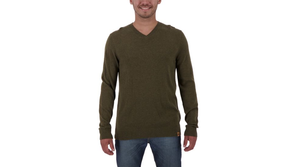 Obermeyer Mason V-Neck Sweater - Mens, Military Time, Medium, 26023-MILITARY TIME-M