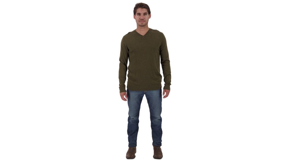 Obermeyer Mason V-Neck Sweater - Mens, Military Time, Medium, 26023-MILITARY TIME-M