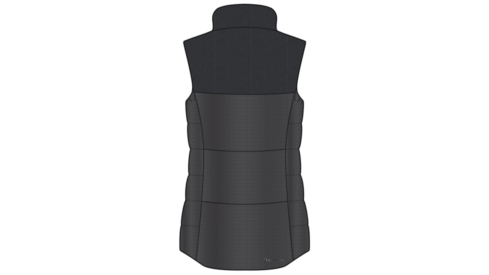 Obermeyer Maxine Down Vest - Womens, Small, Black Diamond, 14030-22006-S