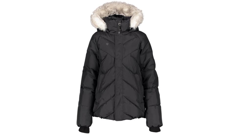 Obermeyer Meghan Jacket - Girls, Black, Medium, 31076-16009-M