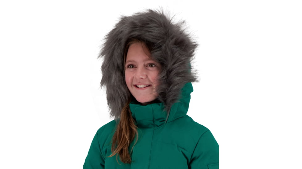 Obermeyer Meghan Jacket - Girls, Rainforest, Large, 31076-21187-L