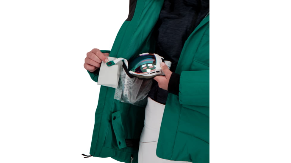 Obermeyer Meghan Jacket - Girls, Rainforest, Large, 31076-21187-L