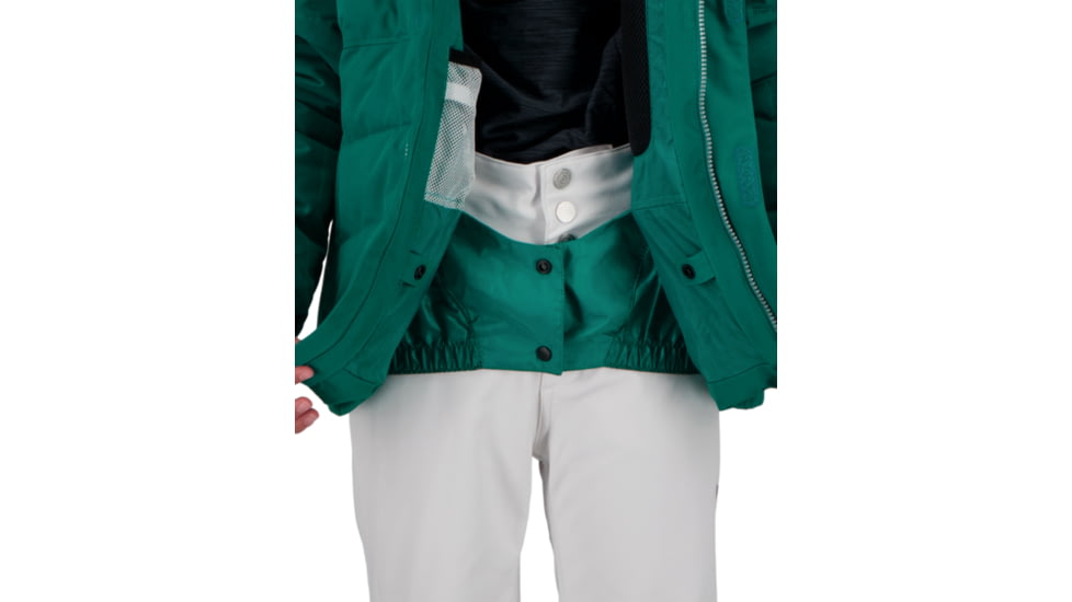 Obermeyer Meghan Jacket - Girls, Rainforest, Large, 31076-21187-L