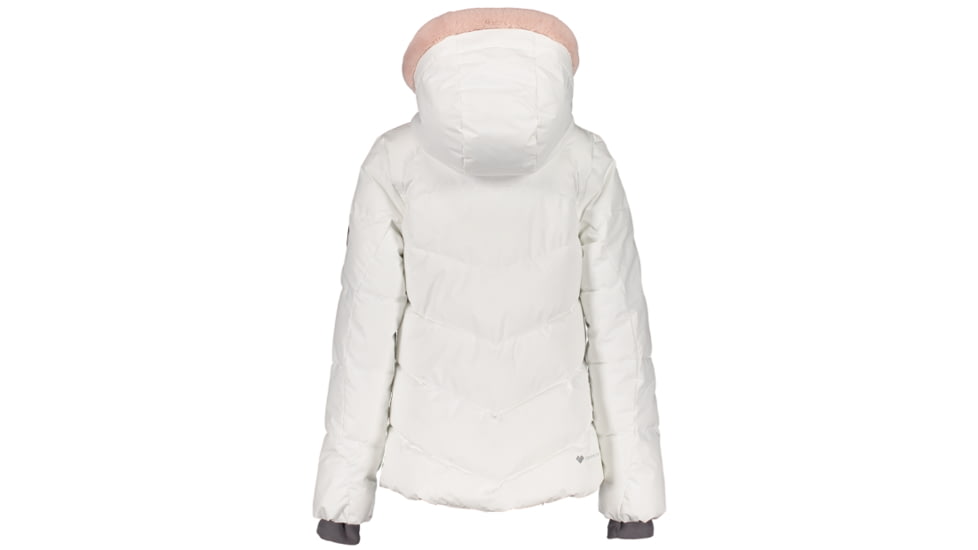 Obermeyer Meghan Jacket - Girls, White, Small, 31076-16010-S