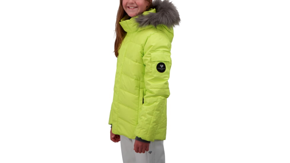 Obermeyer Meghan Jacket - Girls, With A Twist, Small, 31076-21081-S