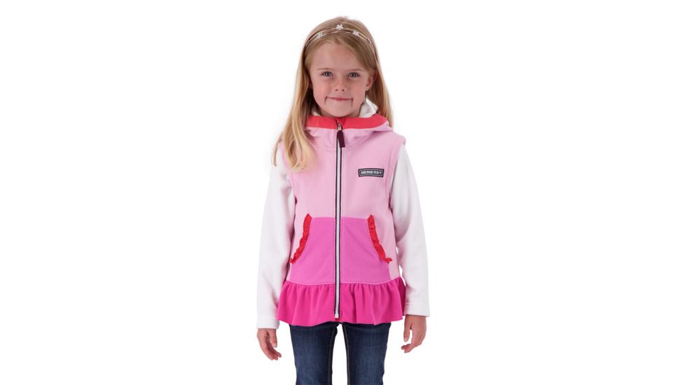 Obermeyer Mika Fleece Vest - Girls, Tutu, Large, 57030-TUTU-L
