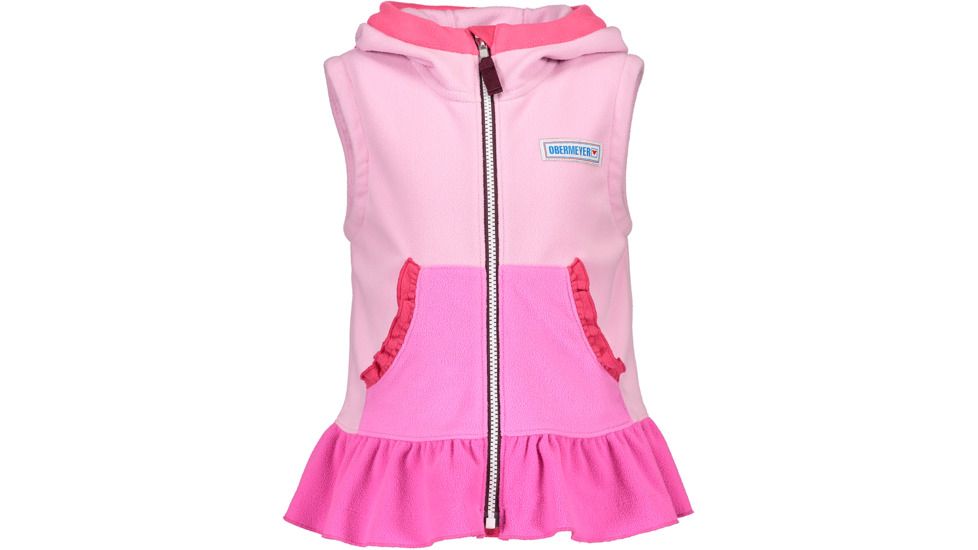 Obermeyer Mika Fleece Vest - Girls, Tutu, Large, 57030-TUTU-L