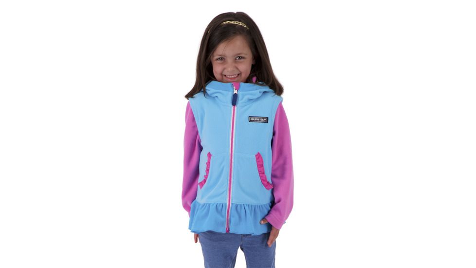 Obermeyer Mika Fleece Vest - Girls, Unicorn Sky, Medium, 57030-UNICORN SKY-M