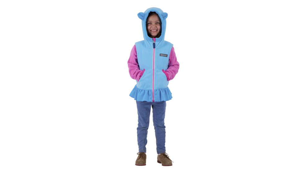 Obermeyer Mika Fleece Vest - Girls, Unicorn Sky, Medium, 57030-UNICORN SKY-M