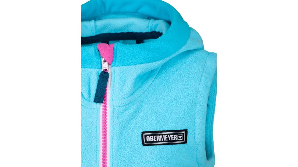 Obermeyer Mika Fleece Vest - Girls, Unicorn Sky, Medium, 57030-UNICORN SKY-M