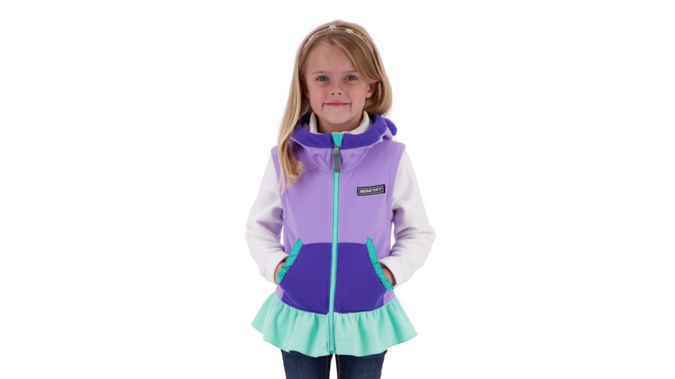Obermeyer Mika Fleece Vest - Girls, Va-Va Violet, Small, 57030-VA-VA VIOLET-S