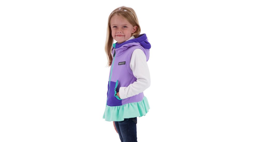 Obermeyer Mika Fleece Vest - Girls, Va-Va Violet, Small, 57030-VA-VA VIOLET-S