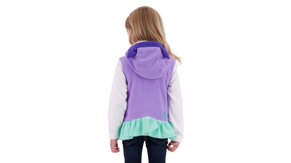 Obermeyer Mika Fleece Vest - Girls, Va-Va Violet, Small, 57030-VA-VA VIOLET-S