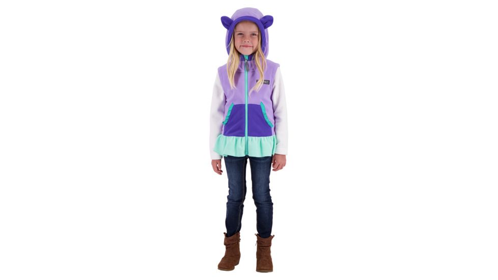 Obermeyer Mika Fleece Vest - Girls, Va-Va Violet, Small, 57030-VA-VA VIOLET-S