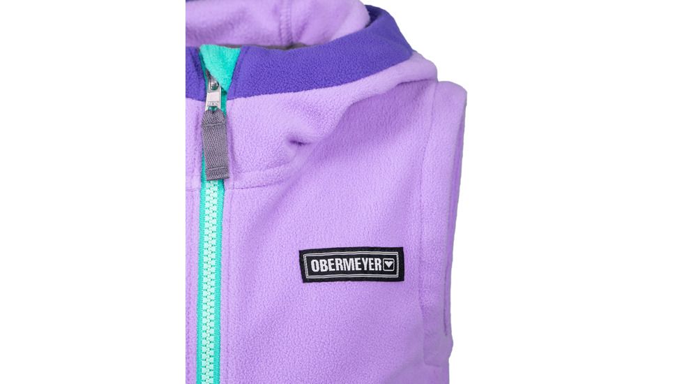 Obermeyer Mika Fleece Vest - Girls, Va-Va Violet, Small, 57030-VA-VA VIOLET-S