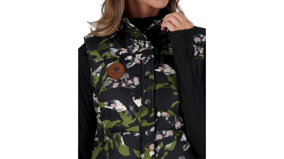 Obermeyer Mila Down Vest - Womens, Scrt Grdn, Extra Small, 14052-21156-XS