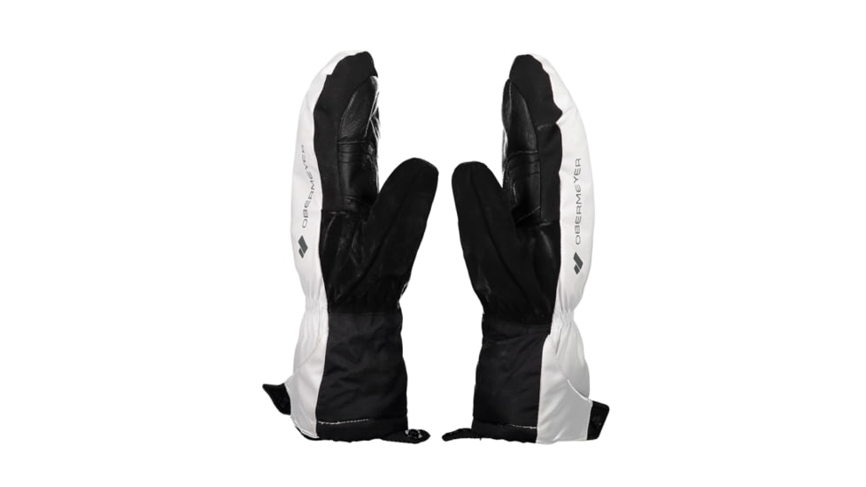Obermeyer Molten Mitten - Boys, White, Medium, 78026-16010-M
