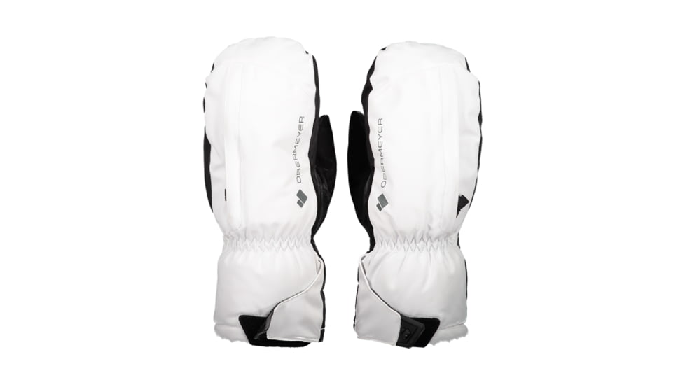 Obermeyer Molten Mitten - Boys, White, Medium, 78026-16010-M