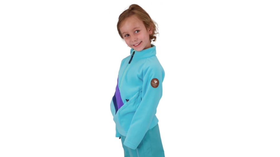 Obermeyer Morgan Fleece Top, Baby Blues, Large, 77034-21062-L