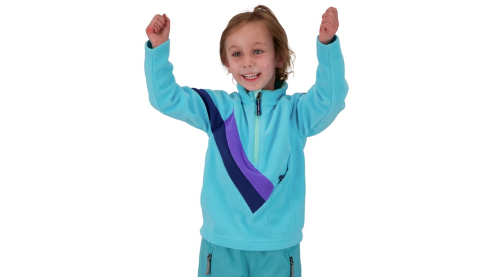 Obermeyer Morgan Fleece Top, Baby Blues, Large, 77034-21062-L