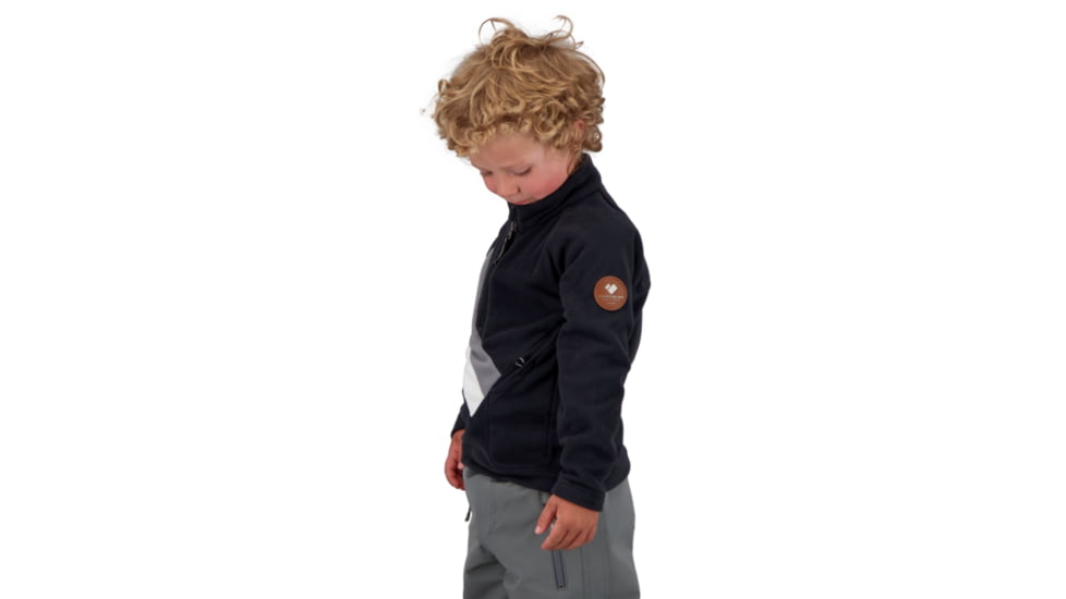 Obermeyer Morgan Fleece Top, Black, Large, 77034-16009-L