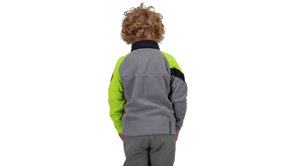 Obermeyer Morgan Fleece Top - Kids, Extra Small, Fluorescent, 77041-21083-XS