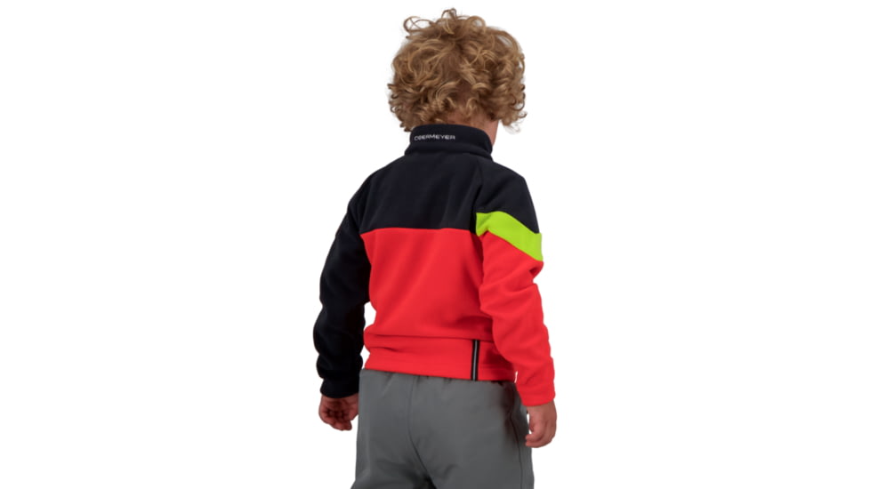 Obermeyer Morgan Fleece Top, Red, Extra Small, 77034-16040-XS