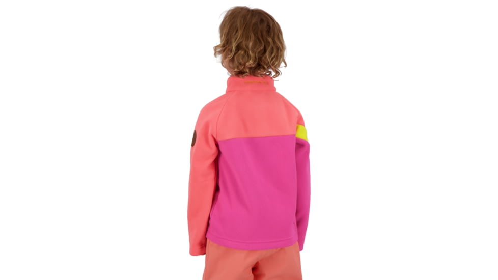 Obermeyer Morgan Fleece Top, Wild Coral, Medium, 77034-21033-M