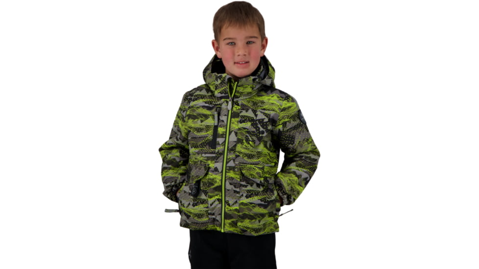 Obermeyer Nebula Jacket - Boys, Skylab Green, 8, 61064-21116-8