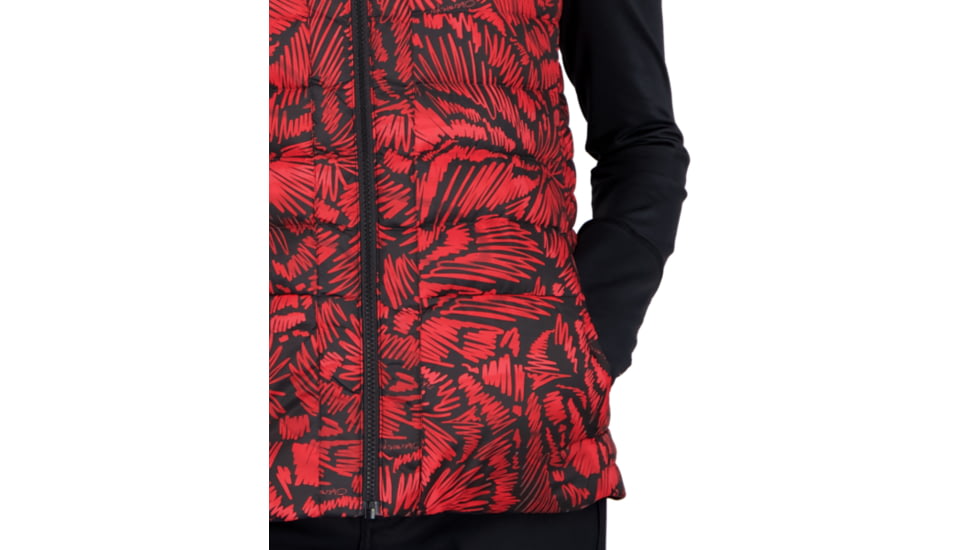 Obermeyer Nieve Down Vest - Womens, Big Bang, Medium, 14056-21146-M