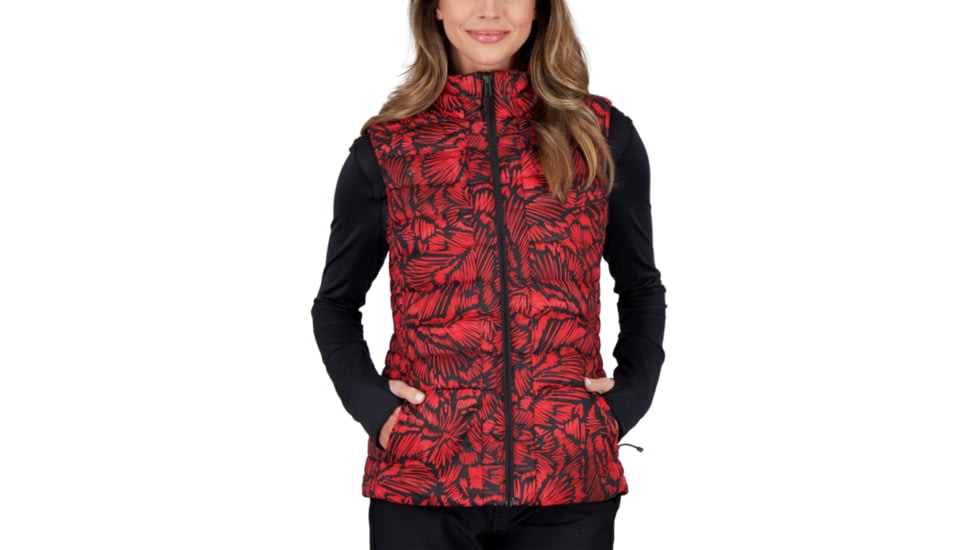 Obermeyer Nieve Down Vest - Womens, Big Bang, Medium, 14056-21146-M
